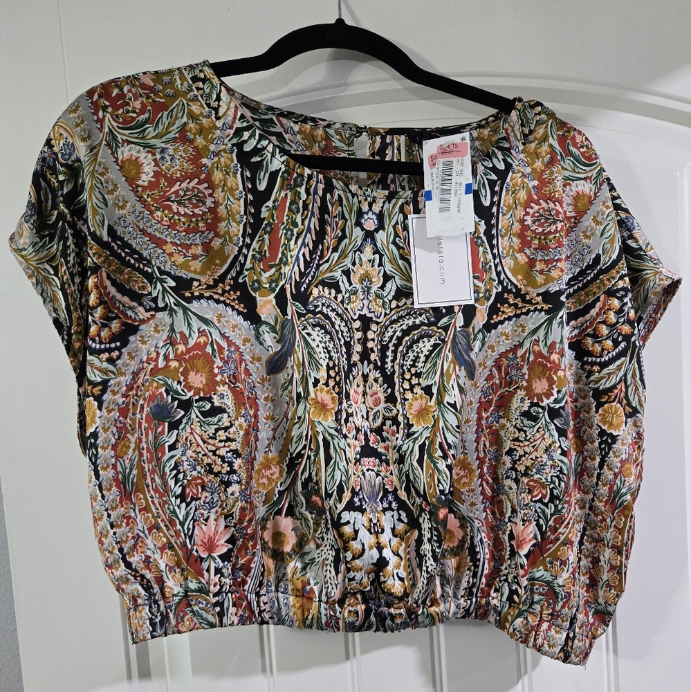 Floral Paisley Blouse